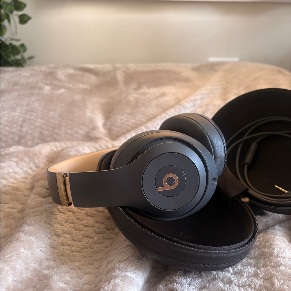 Beats Studio by Dre Black and Gold Over-Ear Headphones